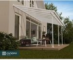 Palram-Canopia Terrassen&uuml;berdachung 'Feria' wei&szlig; 294 x 610 cm Polycarbonat