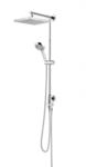 Schulte Duschsystem 'Rain Classic Plus' mit Umsteller, eckig, 148 cm