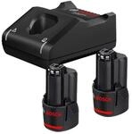 Bosch Akku-Set 'Professional' AL 1130 CV GBA 12 V mit Ladeger&auml;t und 2 Akkus