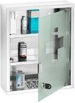 Wenko Medikamentenschrank edelstahl, gl&auml;nzend 30 x 40 cm