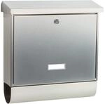Burg-W&auml;chter Briefkasten 'Inoxstar 4720' edelstahlfarben