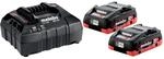 Metabo Akku-Starter-Set '2 LiHD' 18 V 4,0 Ah mit Ladeger&auml;t