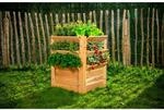 Westmann Hochbeet 'Premium' L L&auml;rchenholz naturfarben 66 x 73 x 66 cm