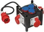 Brennenstuhl Gummi-Stromverteiler 3x CEE 400V/16A, 3x 230V/16A