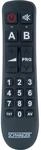 Schwaiger Universalfernbedienung 2in1 'UFB1100 533' 20 Tasten