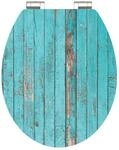Sch&uuml;tte WC-Sitz 'Blue Wood HG' mit Absenkautomatik Holzkern