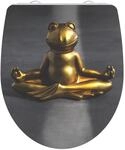 Sch&uuml;tte WC-Sitz 'Relaxing Frog HG' mit Absenkautomatik Duroplast
