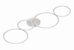 Trio Leuchten LED-Deckenleuchte 'Rondo' dimmbar 37 W 4800 lm warmwei&szlig; 97 x 5,5 x