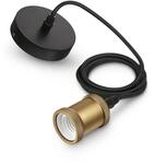 Philips Schnurpendel 'Vintage Cord' E27 gold 2 m