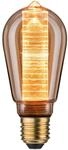 Paulmann LED-Kolbenlampe ST64 'Inner Glow Ring' E27 4 W (21 W), 200 lm warmgold