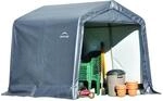 ShelterLogic Ger&auml;tehaus grau Polyethylen 240 x 240 x 240 cm