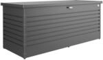 Biohort Gartenbox 'FreizeitBox 200' Stahl dunkelgrau 201 x 83 x 79 cm