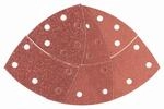 Bosch Deltaschleifblatt-Set gelocht 10,2 x 6,2 cm G40 - 180 10-teilig