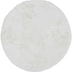 Sch&ouml;ner Wohnen Kollektion Kunstfell-Teppich 'Tender' wei&szlig; &Oslash; 120 cm