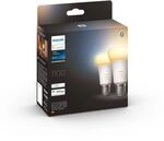 Philips LED-Lampe 'Hue White Ambiance' E27 8 W, 2er-Pack