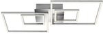 Briloner LED-Deckenleuchte 'Frame' chromfarben/aluminiumfarben 3600 lm, 52 x 43,8 cm