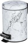 Wenko Kosmetikeimer 'Onyx' edelstahlfarben 17 x 25 x 22,5 cm 3 l