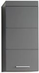 Trendteam H&auml;ngeschrank 'Amanda' grau gl&auml;nzend 37 x 77 x 23 cm