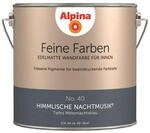 Alpina Feine Farben 'Himmlische Nachtmusik' mitternachtsblau seidenmatt 2,5 l