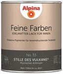 Alpina Feine Farben 'Stille des Vulkans' anthrazitgrau matt 750 ml