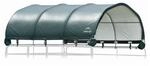 ShelterLogic Weidezelt &Uuml;berdachung gr&uuml;n 13,7 m&sup2; 370 x 370 x 170 cm