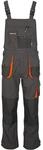 Arbeitslatzhose grau/orange Gr. 58