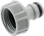 Gardena Hahnverbinder 'Original' 26,5 mm (3/4") grau