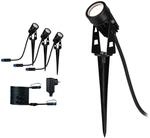 Paulmann LED-Erdspie&szlig;-Set 'Plug & Shine' schwarz 13 W