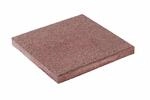 Terrassenplatte 'T-Court Washed' Beton rot 40 x 40 x 4 cm