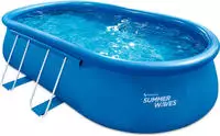 Fast-Set-Pool-Set 'Quick' 549 x 305 x 107 cm mit Einstiegsleiter und Filtersystem