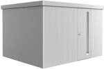 Biohort Ger&auml;tehaus 'Neo 3D' silber-metallic 348 x 292 cm mit Standardt&uuml;r