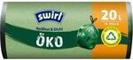 Swirl &Ouml;ko-M&uuml;llbeutel 'Rei&szlig;fest & Dicht' mit Zugband 20 l 18 St&uuml;ck