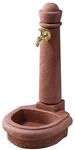 GARANTIA Wasserzapfs&auml;ule 'Venezia' Steinoptik redstone 44 x 52 x 90 cm