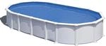 GRE Stahlwandpool-Set 'Haiti' 730 x 375 x 132 cm mit Sicherheitsleiter und