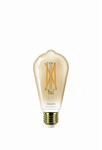 Philips LED-Leuchtmittel 'SmartLED' dimmbar Edison gold E27 7 W 640 lm warmwei&szlig; bis