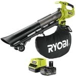Ryobi Akku-Laubsauger 'ONE+ HP Brushless RY18BVXA-150' mit Akku und Ladeger&auml;t