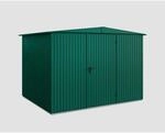 EcoStar Ger&auml;tehaus 'Trend-S Typ 3' moosgr&uuml;n 302,8 x 238 cm, mit Einzelt&uuml;r