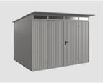 EcoStar Ger&auml;tehaus 'Trend-P Typ 3' graualuminium 302,8 x 238 cm, mit Doppelt&uuml;r