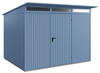 EcoStar Gerätehaus 'Trend-P Typ 3' taubenblau 302,8 x 238 cm, mit Einzeltür