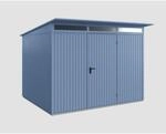 EcoStar Ger&auml;tehaus 'Trend-P Typ 3' taubenblau 302,8 x 238 cm, mit Einzelt&uuml;r