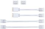 Paulmann Connector Set 'MaxLED Full-Line COB' wei&szlig;/transparent