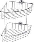 tesa Eck-Duschregal 'baath Plus' mit Klebel&ouml;sung 27,5 x 20,3 x 20,5 cm