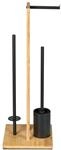Wenko Stand WC-Garnitur 'Allegre' 3-in-1 Bambus/Rattan