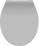 Sch&uuml;tte WC-Sitz 'Slim Grey' mit Absenkautomatik hellgrau Duroplast