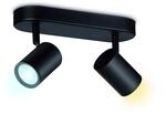WiZ LED-Spotleuchte 'Imageo' schwarz 2-flammig 690 lm