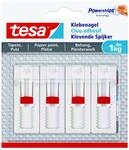 tesa Klebenagel 'Powerstrips' wei&szlig; Tapete/Putz 1 kg, 4 St&uuml;ck