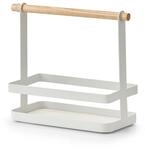 Zeller Menage wei&szlig; 24 x 20 x 10 cm