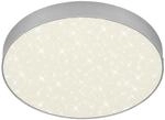 Briloner LED-Deckenleuchte 'Flame Star' silber &Oslash; 28,7 cm 2000 lm
