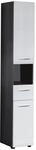 Trendteam Hochschrank 'Skin' wei&szlig; Hochglanz 30 x 182 x 31 cm