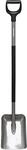 Fiskars Schaufel 'Ergonomic' Edelstahl 23 x 131,7 cm